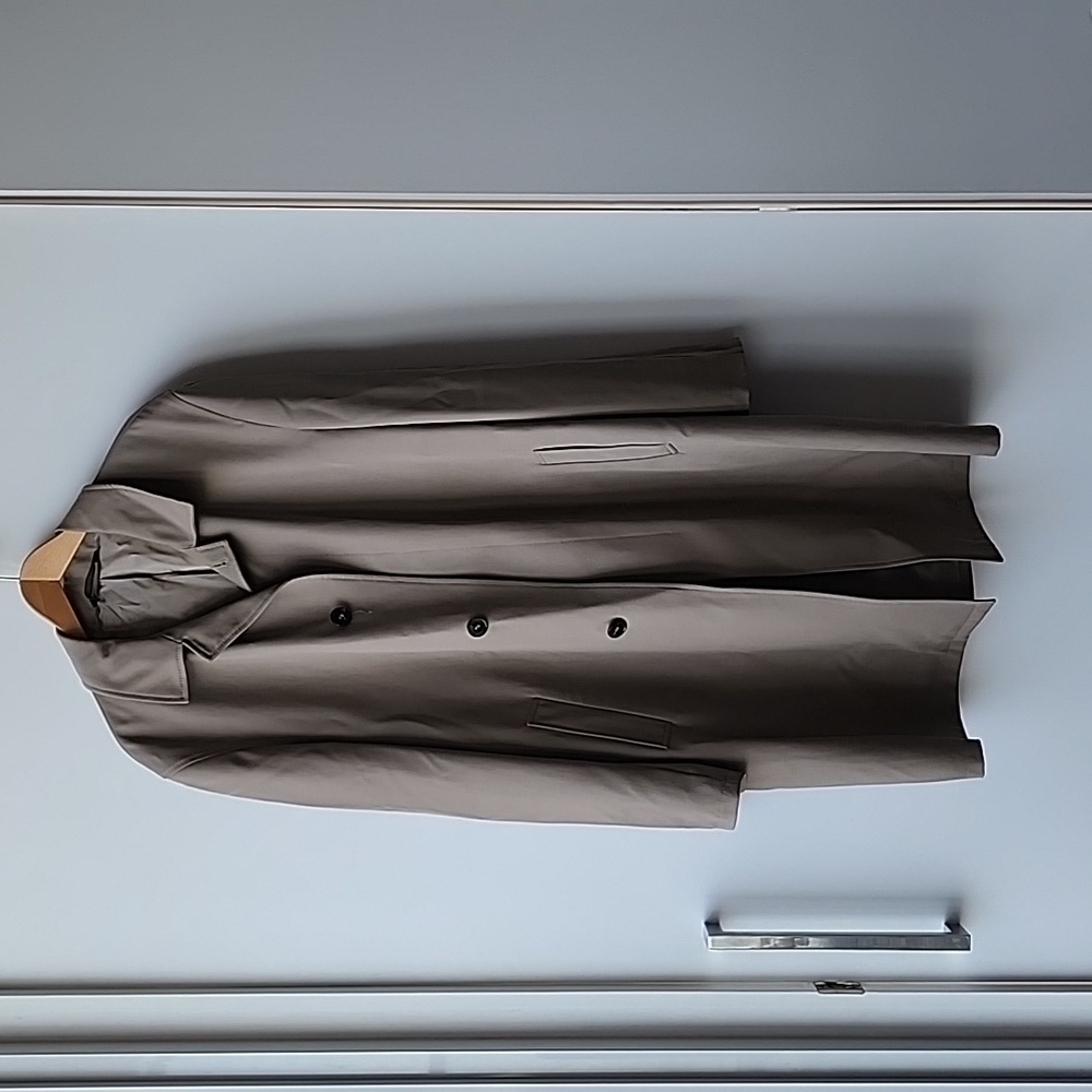 Vintage Oversized Button Down Wool Spring Jacket